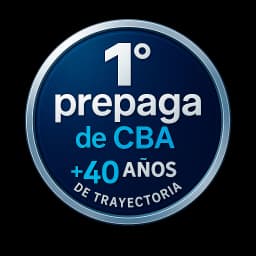1° prepaga de CBA — +40 años de trayectoria